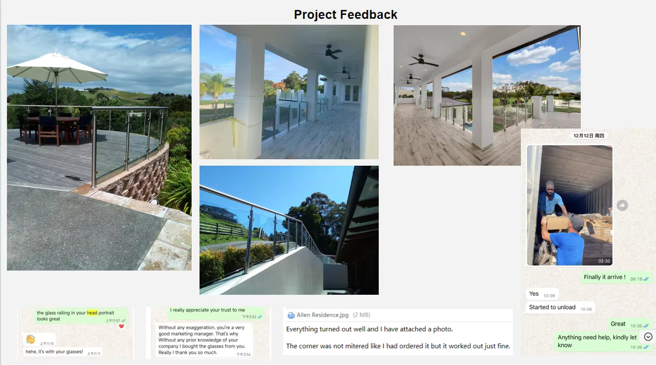 railing propject feedback
