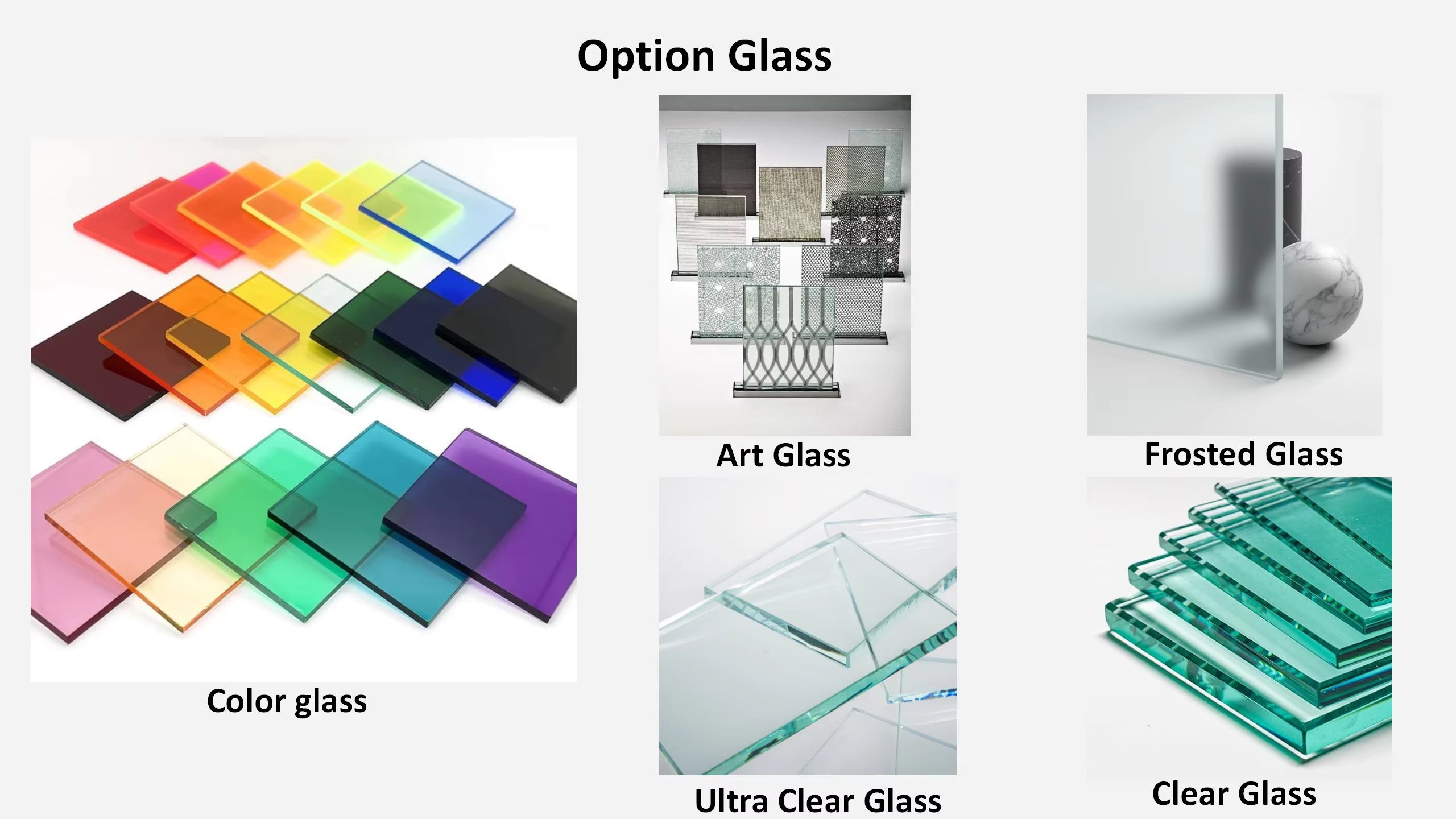 glass options