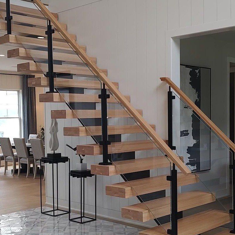 Durable Indoor Glass Railing for Decks & Balconies | Post-Supported - Anewson