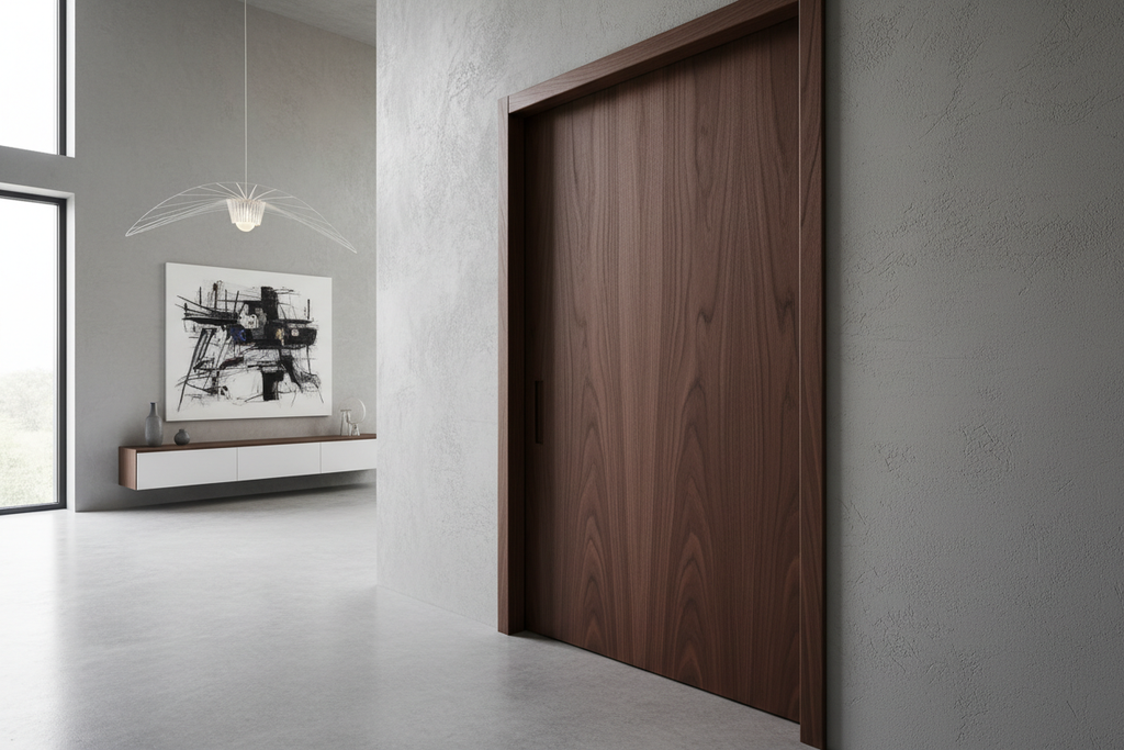 Premium Solid Wood Pocket Door