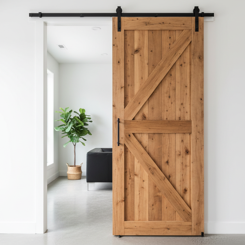 Rustic Nice-looking Modern Barn Door