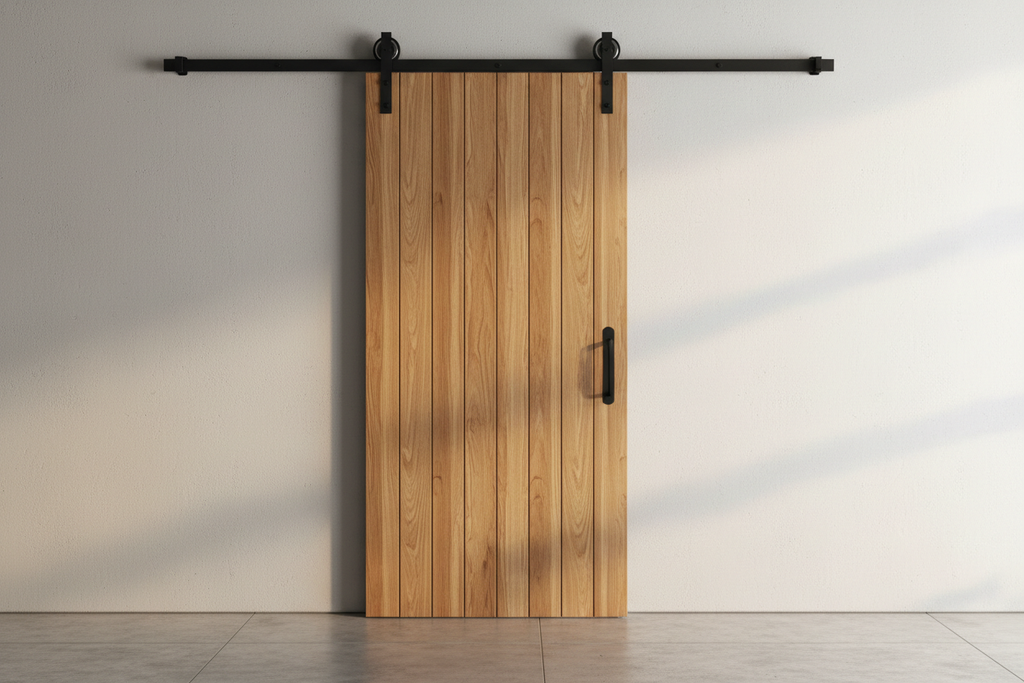 Sliding Interior Barn Door Kit Wooden Modern door