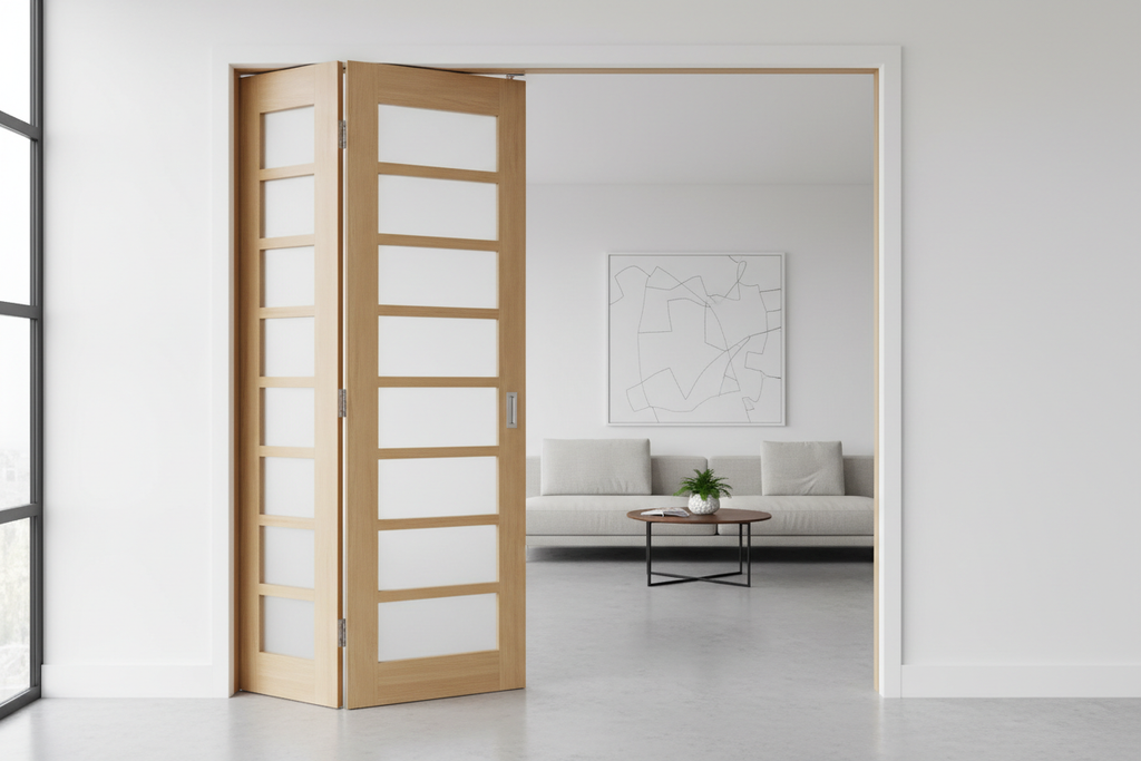 Space-Saving Folding Door