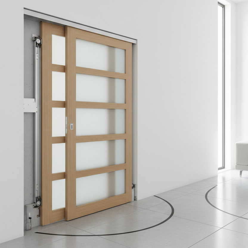 Space-Saving Pocket Door