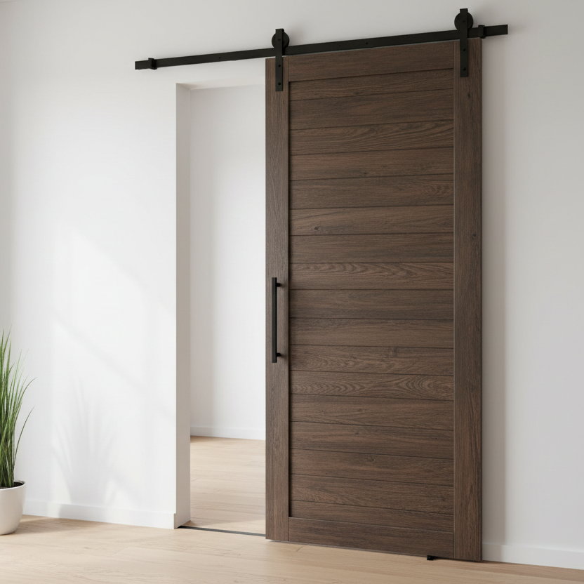 Space-Saving Sliding Barn Doors