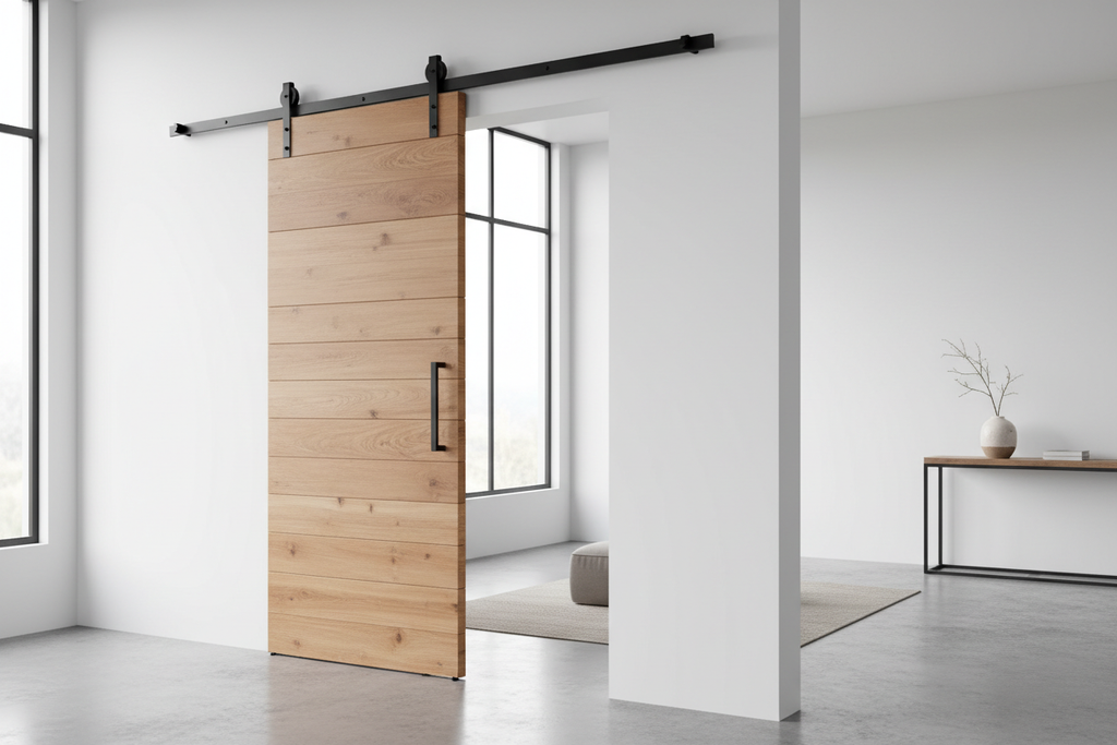Space-Saving Sliding Barn Doors for Interior Rooms – Anewson