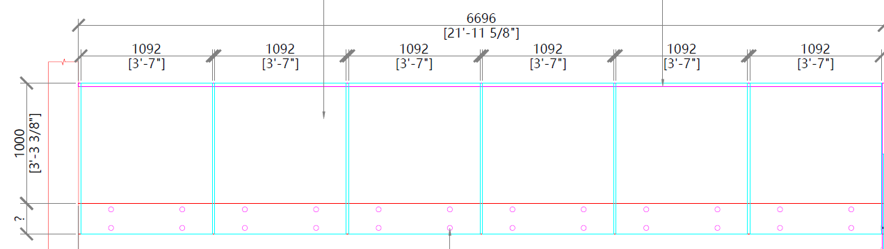 glass railing drawing
