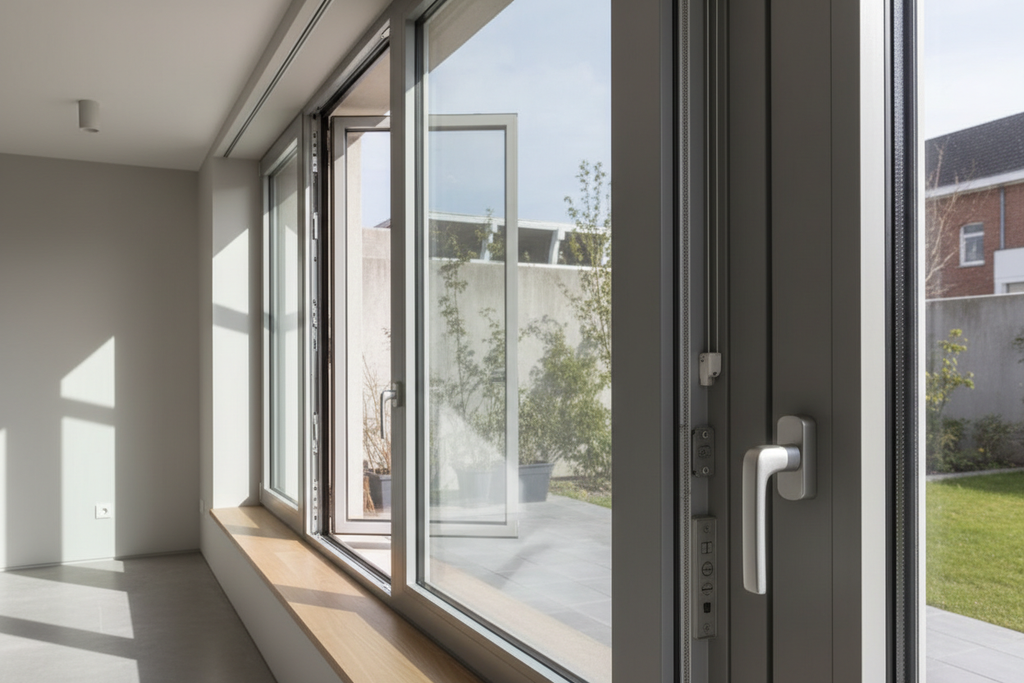 Strong Aluminum Casement Window
