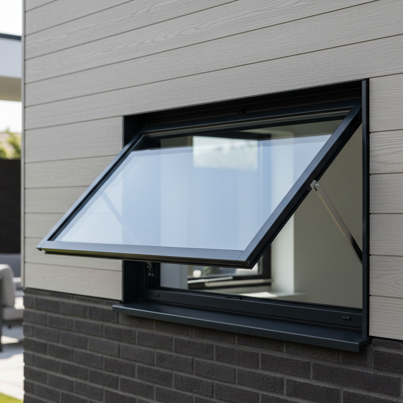 Top-hung Aluminum Awning Window 