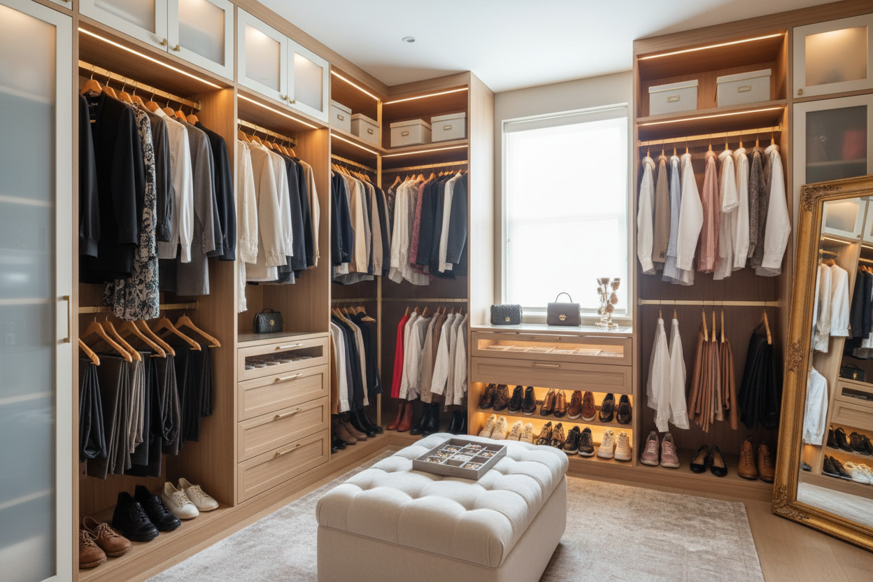 walk-in closet