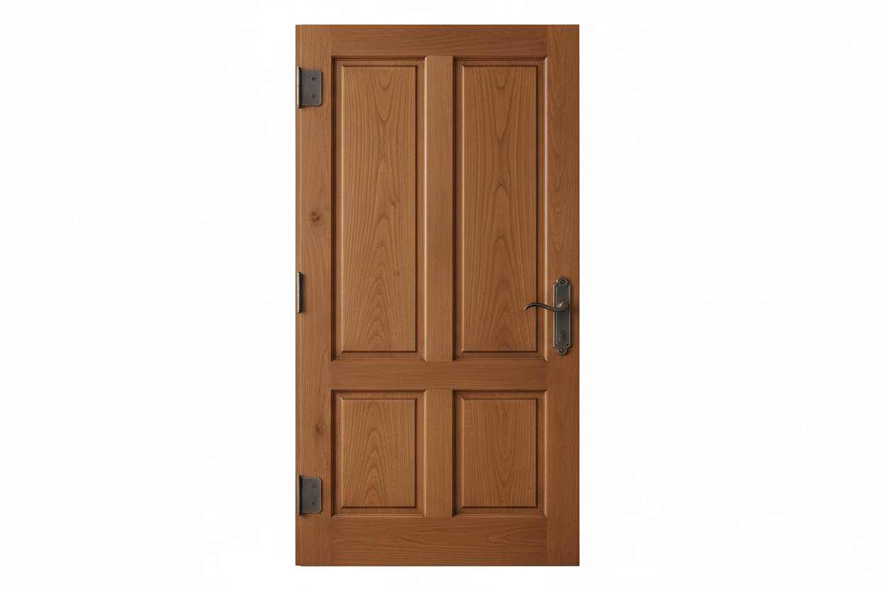 Wooden Casement Hinged Door
