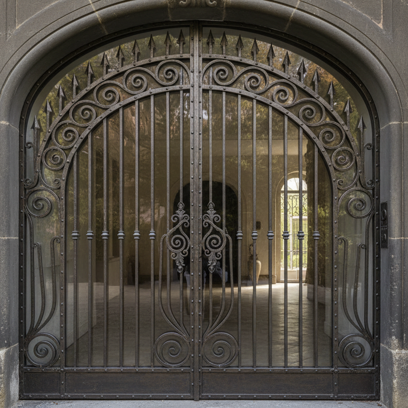 Wrought Iron Door