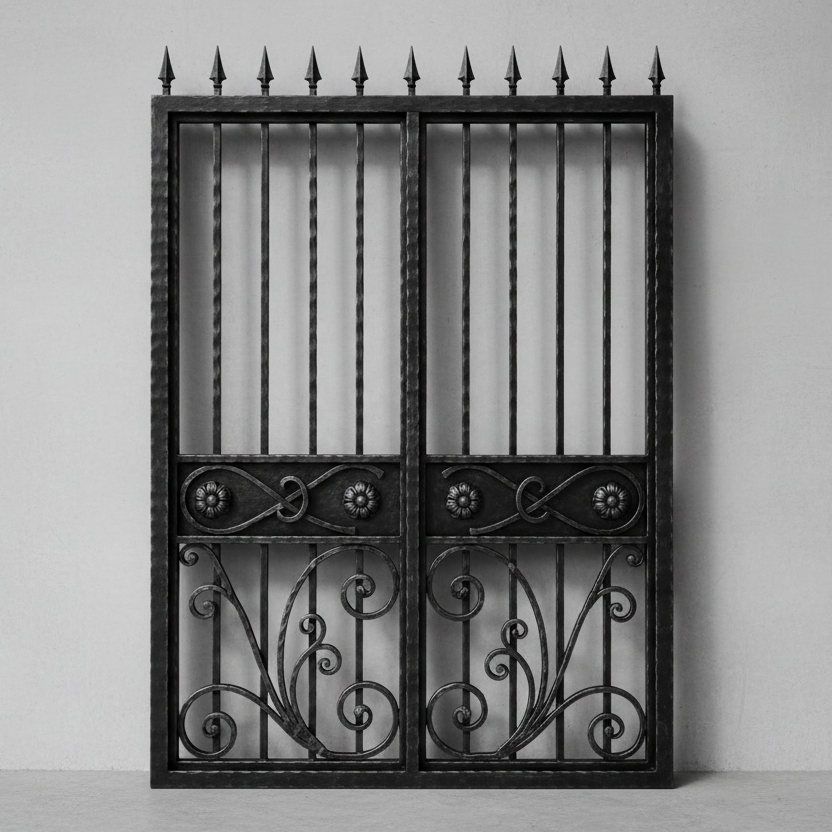 Wrought Iron Door